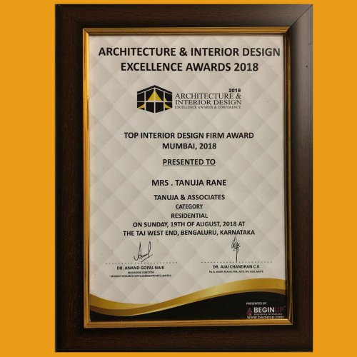 Top Interior Designing Firm Award